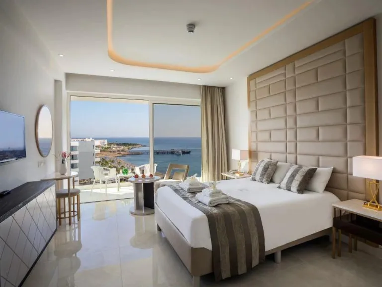Sea View Superior Room — Chrysomare Beach Hotel, Ayia Napa, Cyprus